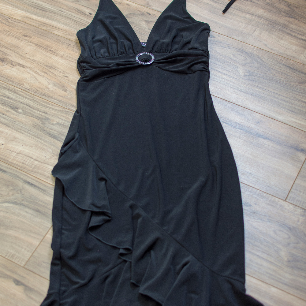 Pinko Black Halter Dress